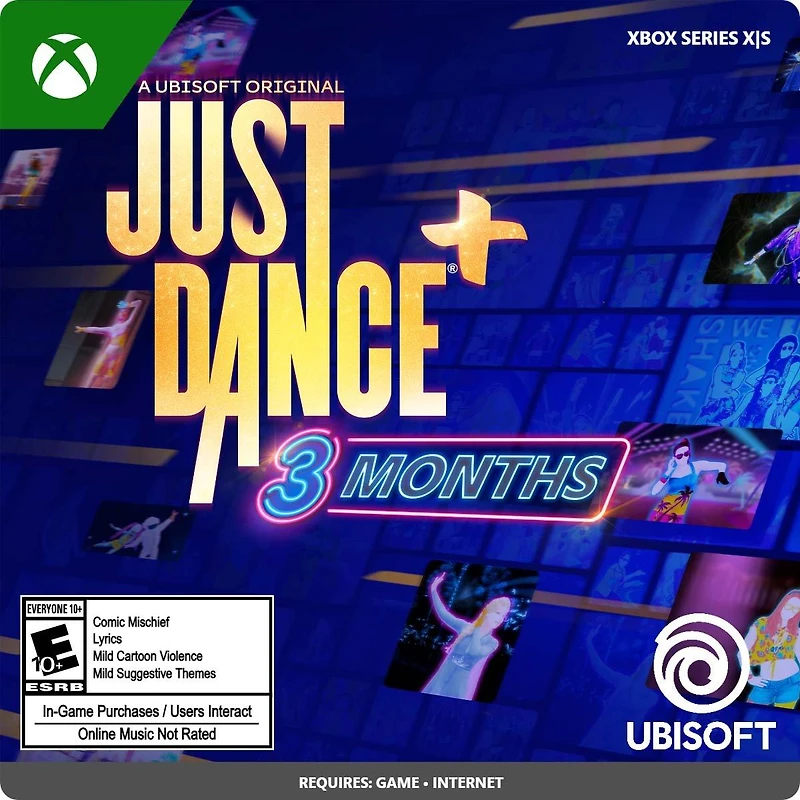 Just Dance Plus Pass - Xbox Series X/S 3 Month