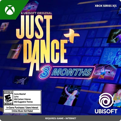 Just Dance Plus Pass - Xbox Series X/S 3 Month