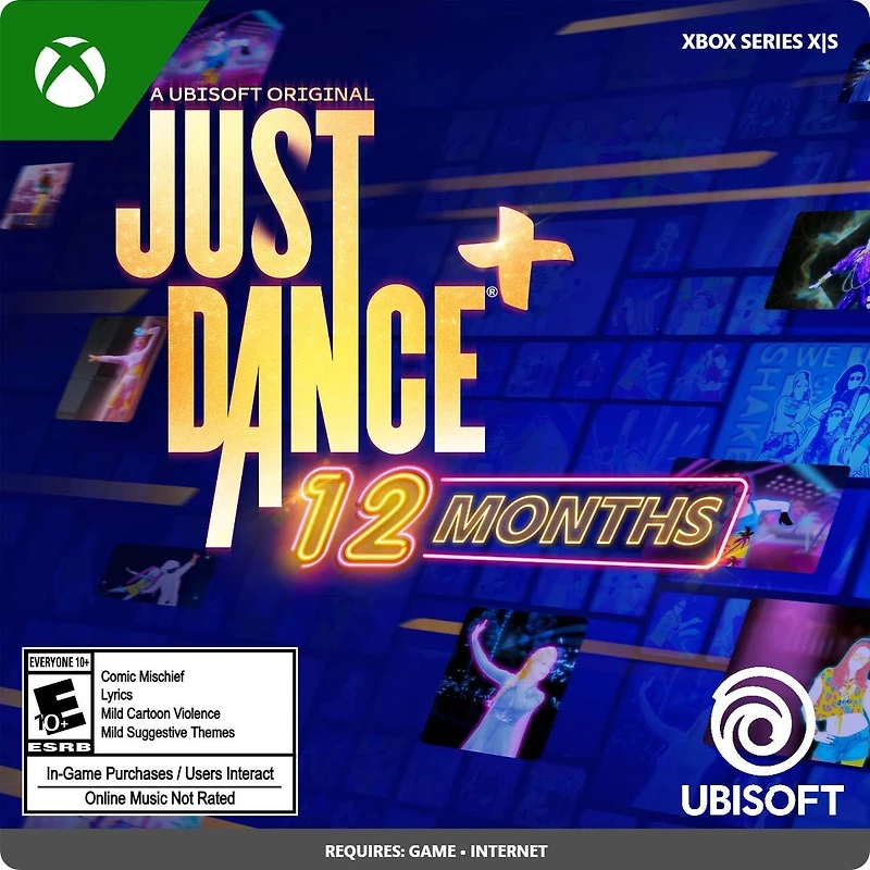Just Dance Plus 12 Month Pass - Xbox Series X