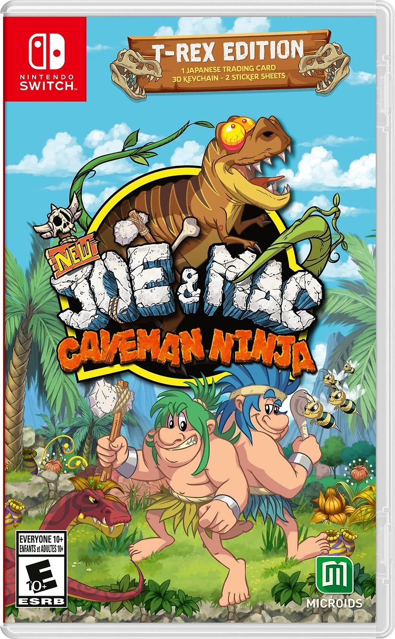 New Joe and Mac Caveman Ninja - Nintendo Switch