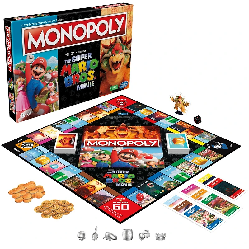 Monopoly Super Mario Movie Board Game