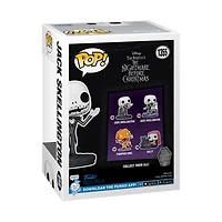 Funko POP! Disney The Nightmare Before Christmas Jack Skellington with Gravestone 4.4-in Vinyl Figure