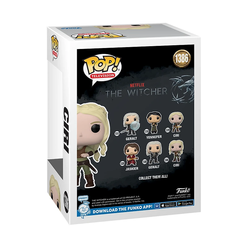 Funko POP! Television: The Witcher Ciri (Season 3) 3.8-in Vinyl Figure