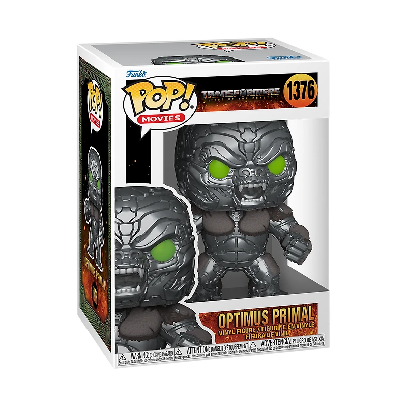 Funko POP! Movies: Transformers: Rise of the Beasts Optimus Primal 4.35-in Vinyl Figure