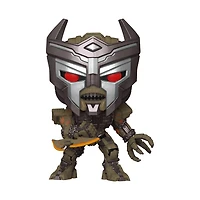 Funko POP! Movies: Transformers: Rise of the Beasts Scourge 4.9-in Vinyl Figure