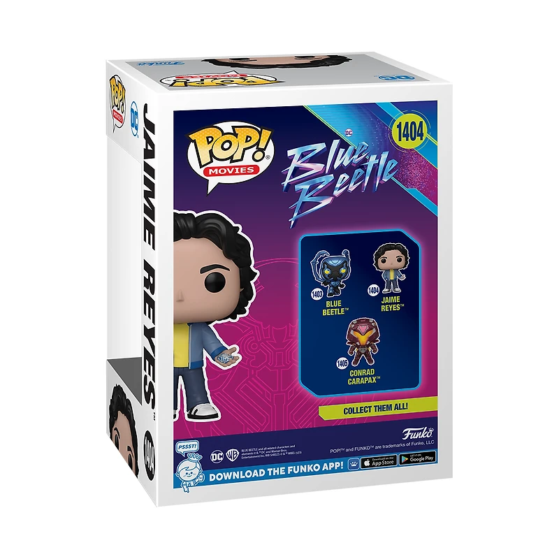 Funko POP! Movies: DC Blue Beetle Jaime Reyes 4-in Vinyl Figure