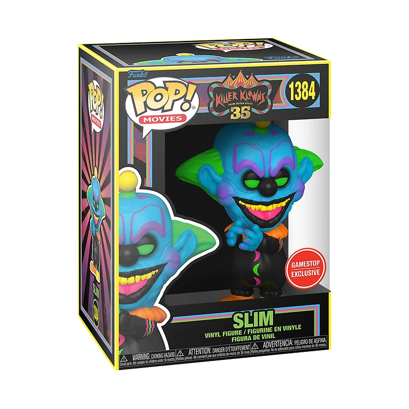 Funko Box: Killer Klowns from Outer Space 35th Anniversary (Black Light Pop! Figures) Collector's Box GameStop Exclusive