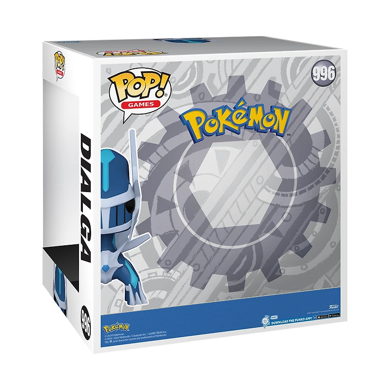 Funko POP! Jumbo: Pokemon Dialga 10-in Vinyl Figure 2024 New York Comic Con Exclusive
