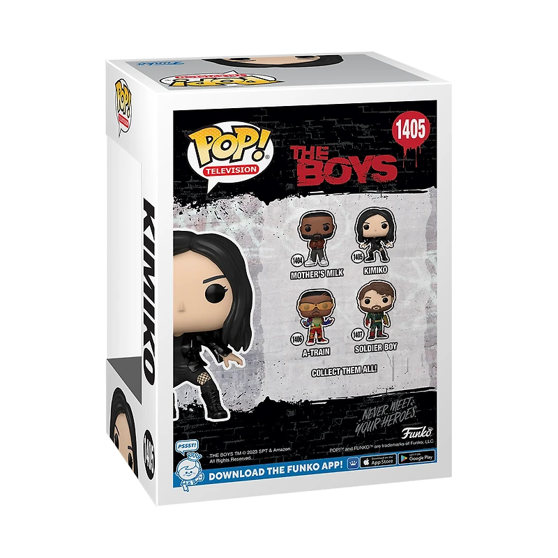 Funko POP! Television: The Boys Kimiko 3.85-in Vinyl Figure