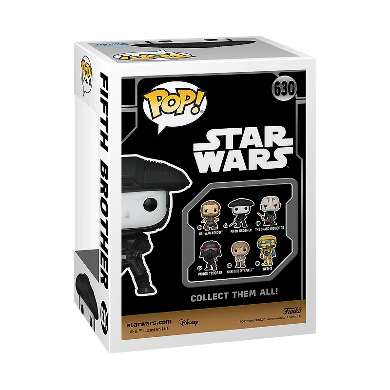 Funko POP! Star Wars: Obi-Wan Kenobi Fifth Brother 3.95-in Vinyl Bobblehead