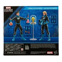Hasbro Marvel Legends Series Fantastic Four Franklin and Valeria Richards 6-in Action Figure Set 2-Pack