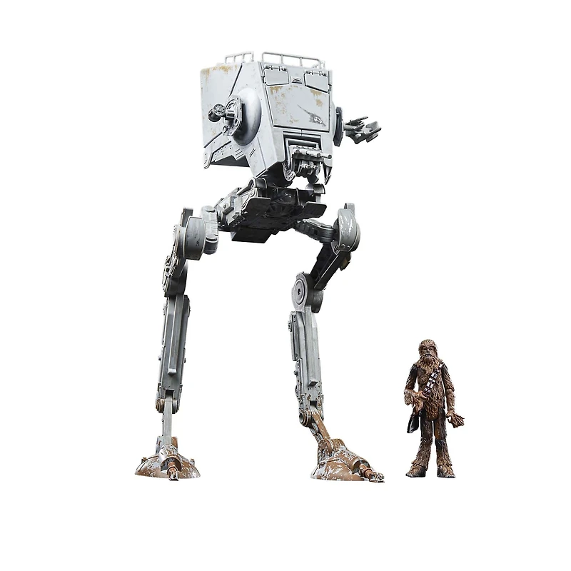 Hasbro Star Wars: The Vintage Collection Star Wars: Return of the Jedi AT-ST and Chewbacca Figure Set 2-Pack