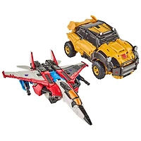 Hasbro Transformers Studio Series Bumblebee and Starscream 6.5-in Action Figures 2-Pack