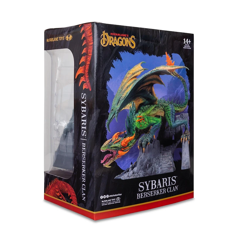 McFarlane Toys Dragons Series 8 Sybaris (Berserker Clan) 11-in Statue