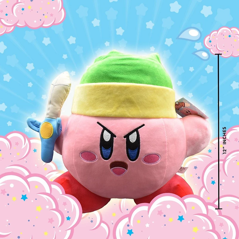 Just Toys Kirby with Sword 12-in Plush