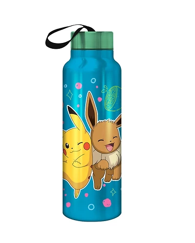 Pokemon Sweets Time 27 oz Stainless Steel Waterbottle with Strap