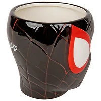 Spider Man Miles Morales Ceramic 3D Sculpted 20 oz Mug