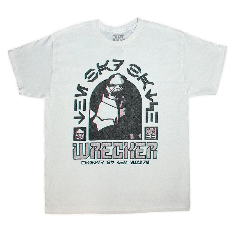 Geeknet Star Wars Bad Batch Wrecker Wanted T-Shirt GameStop Exclusive