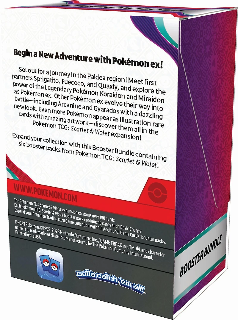 Pokemon Trading Card Game: Scarlet and Violet Booster Bundle