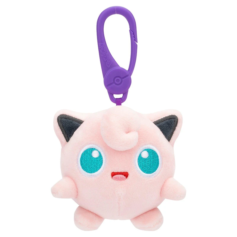 Jazwares Pokemon Heads 3.5-in Clip-On Plush (Styles May Vary