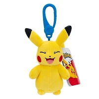 Jazwares Pokemon Heads 3.5-in Clip-On Plush (Styles May Vary