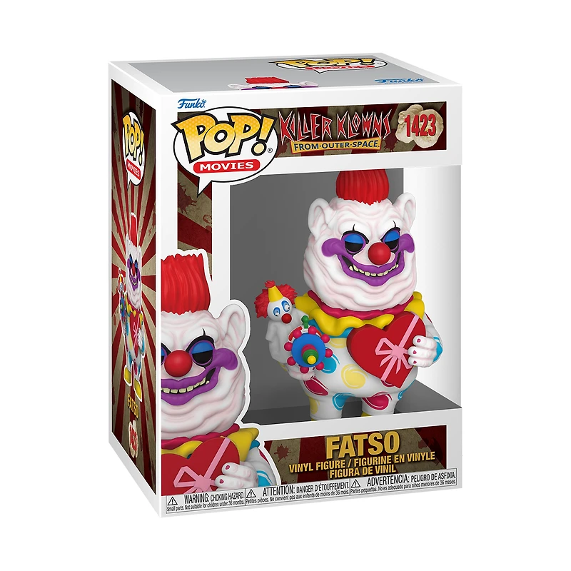 Funko POP! Movies: Killer Klowns from Outer-Space Fatso 4.5-in Vinyl Figure
