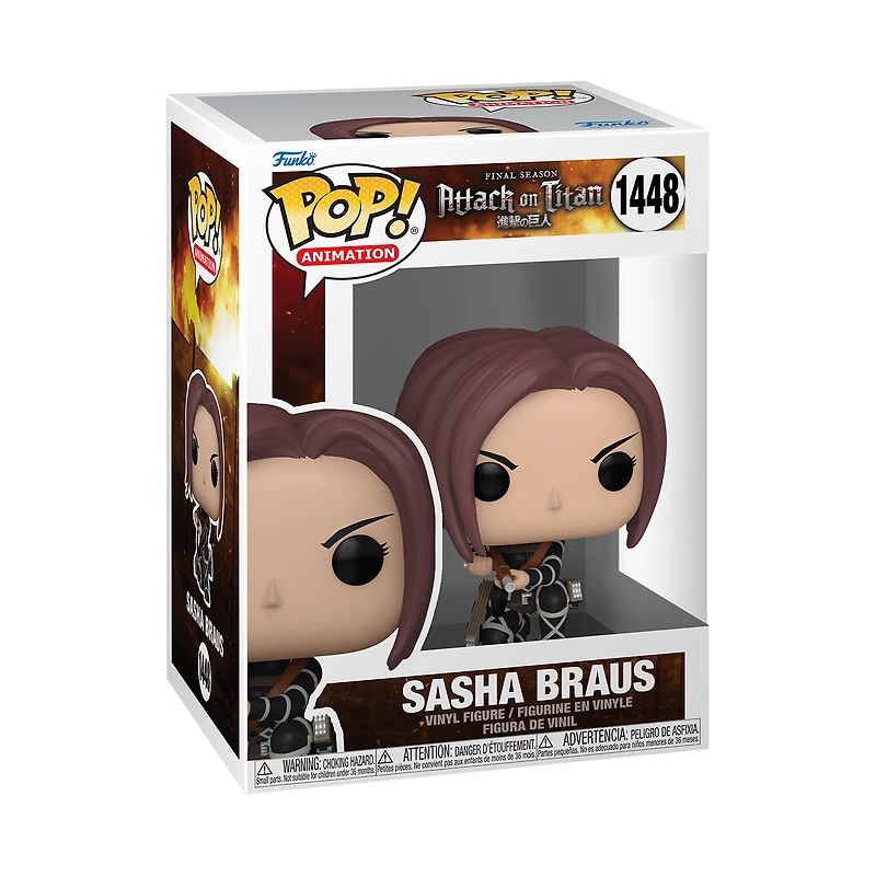 Funko POP! Animation: Attack on Titan Sasha Braus 3.75-in Vinyl Figure