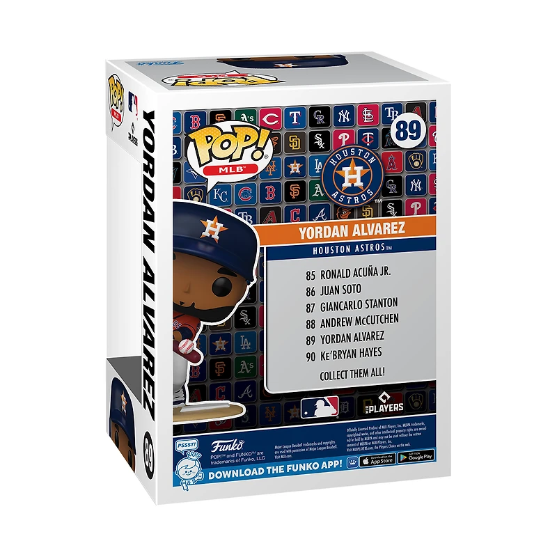 Funko POP! MLB: Houston Astros Yordan Alvarez 4.7-in Vinyl Figure