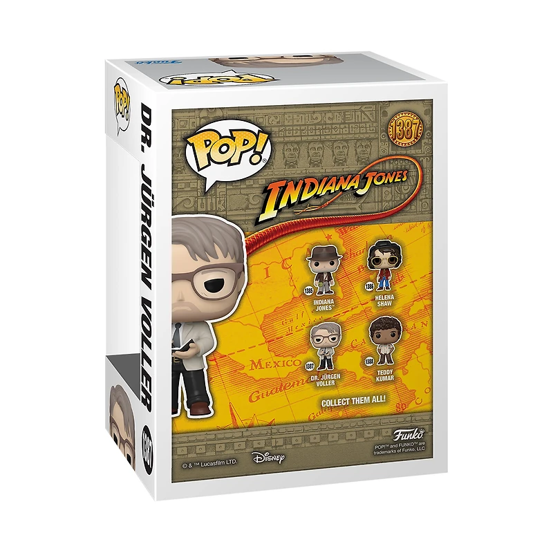 Funko POP! Movies: Indiana Jones and the Dial of Destiny Dr. Jurgen Voller 4.85-in Vinyl Bobblehead