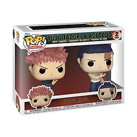 Funko POP! Animation: Jujutsu Kaisen Yuji Itadori and Aoi Todo 4.5-in Vinyl Figure Set 2-Pack