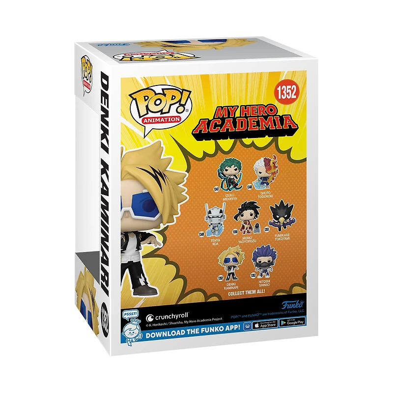 Funko POP! Animation: My Hero Academia Denki Kaminari 4.8-in Vinyl Figure