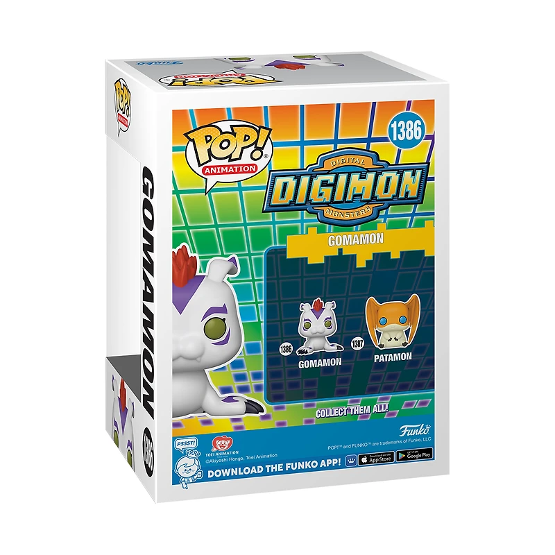 Funko POP! Animation: Digimon Gomamon 3.65-in Vinyl Figure