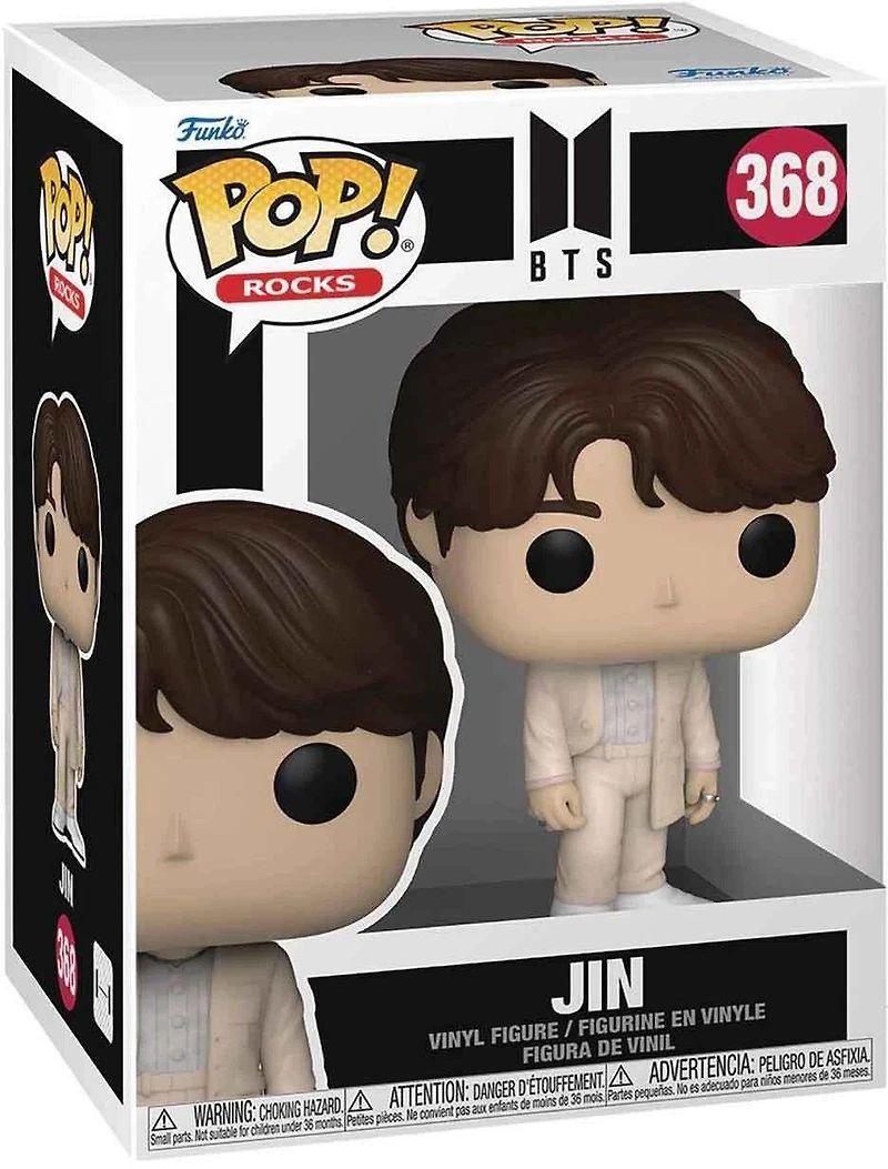 Funko POP! Rocks: BTS Jin 4-in Vinyl Figure