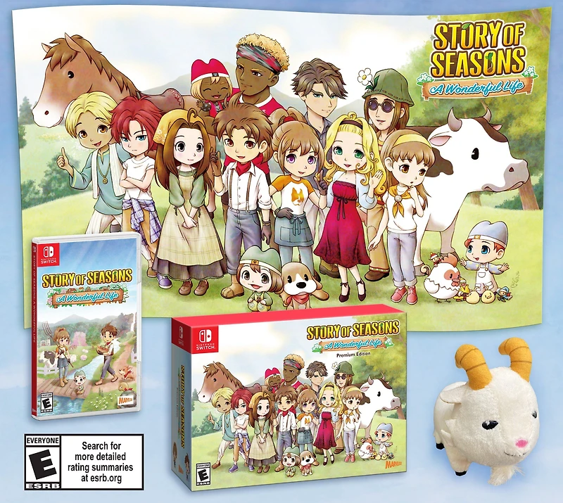Story of Seasons: A Wonderful Life Premium Edition - Nintendo Switch