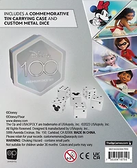 Disney100 Premium Dice Set