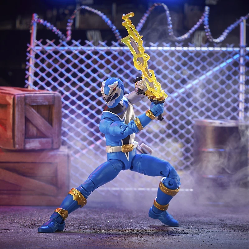 Hasbro Power Rangers Lightning Collection Dino Fury Blue Ranger 6-in Action Figure