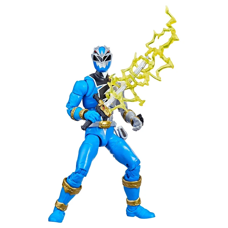 Hasbro Power Rangers Lightning Collection Dino Fury Blue Ranger 6-in Action Figure