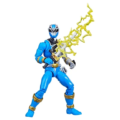 Hasbro Power Rangers Lightning Collection Dino Fury Blue Ranger 6-in Action Figure