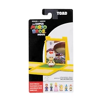 Jakks Pacific Super Mario Bros. Movie Toad 1.25-in Mini Figure