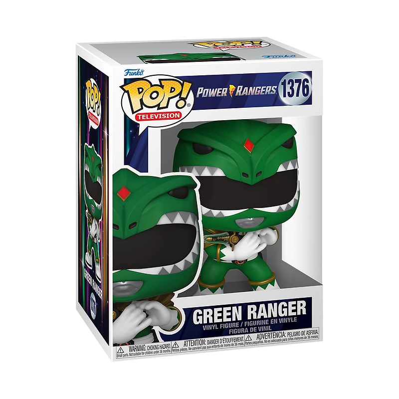 Funko POP! Television: Mighty Morphin Power Rangers 30th Anniversary Green Ranger 4.2-in Vinyl Figure