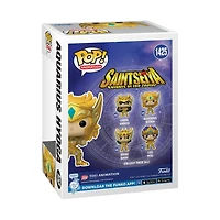 Funko POP! Animation: Saint Seiya: Knights of the Zodiac Aquarius Hyoga 4.55-in Vinyl Figure