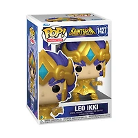 Funko POP! Animation: Saint Seiya: Knights of the Zodiac Leo Ikki 4.6-in Vinyl Figure