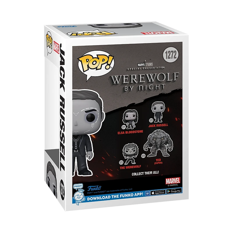 Funko POP! Werewolf by Night Jack Russell 3.9-in Bobblehead