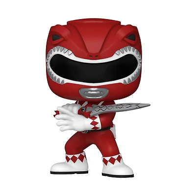 Funko POP! Television: Mighty Morphin Power Rangers 30th Anniversary Red Ranger 3.8-in Vinyl Figure