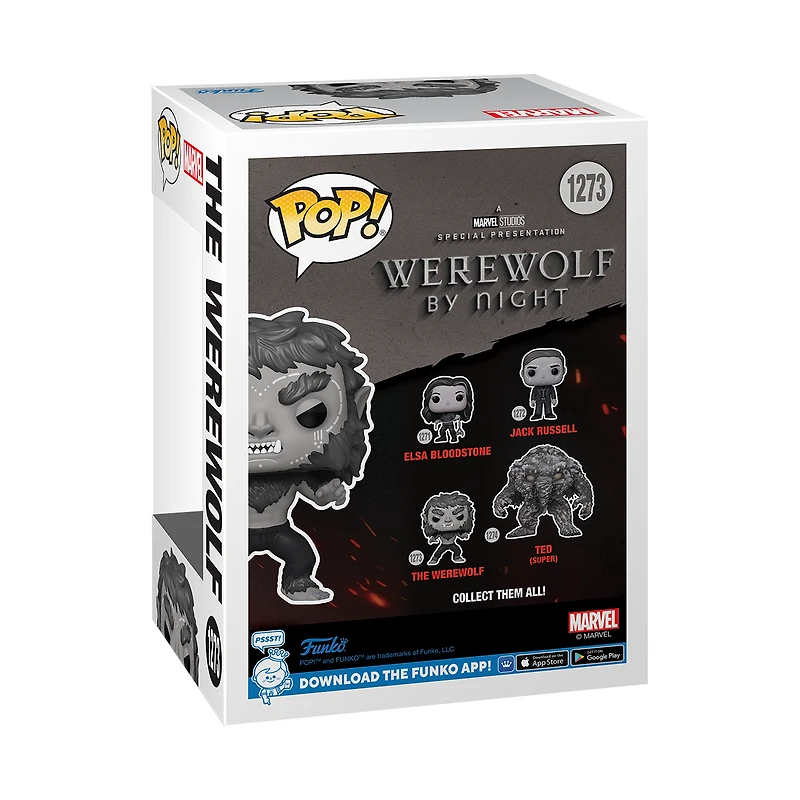 Funko POP! Werewolf by Night The Werewolf 3.9-in Vinyl Bobblehead