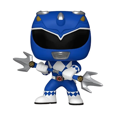 Funko POP! Television: Mighty Morphin Power Rangers 30th Anniversary Blue Ranger 3.85-in Vinyl Figure