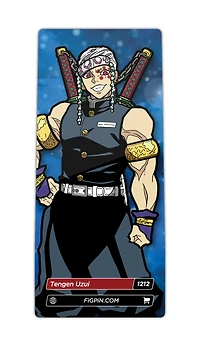 FiGPiN Demon Slayer: Kimetsu no Yaiba Tengen Uzui 3-in Collectible Enamel Pin