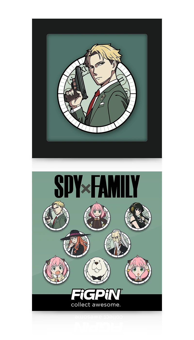 FiGPiN Spy x Family Mystery 3-in Collectible Enamel Pin Series 1