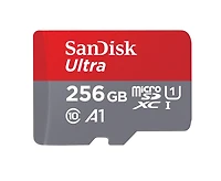 SanDisk Ultra 256GB microSD UHS-I Card with Adapter