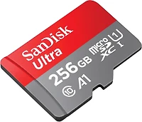 SanDisk Ultra 256GB microSD UHS-I Card with Adapter